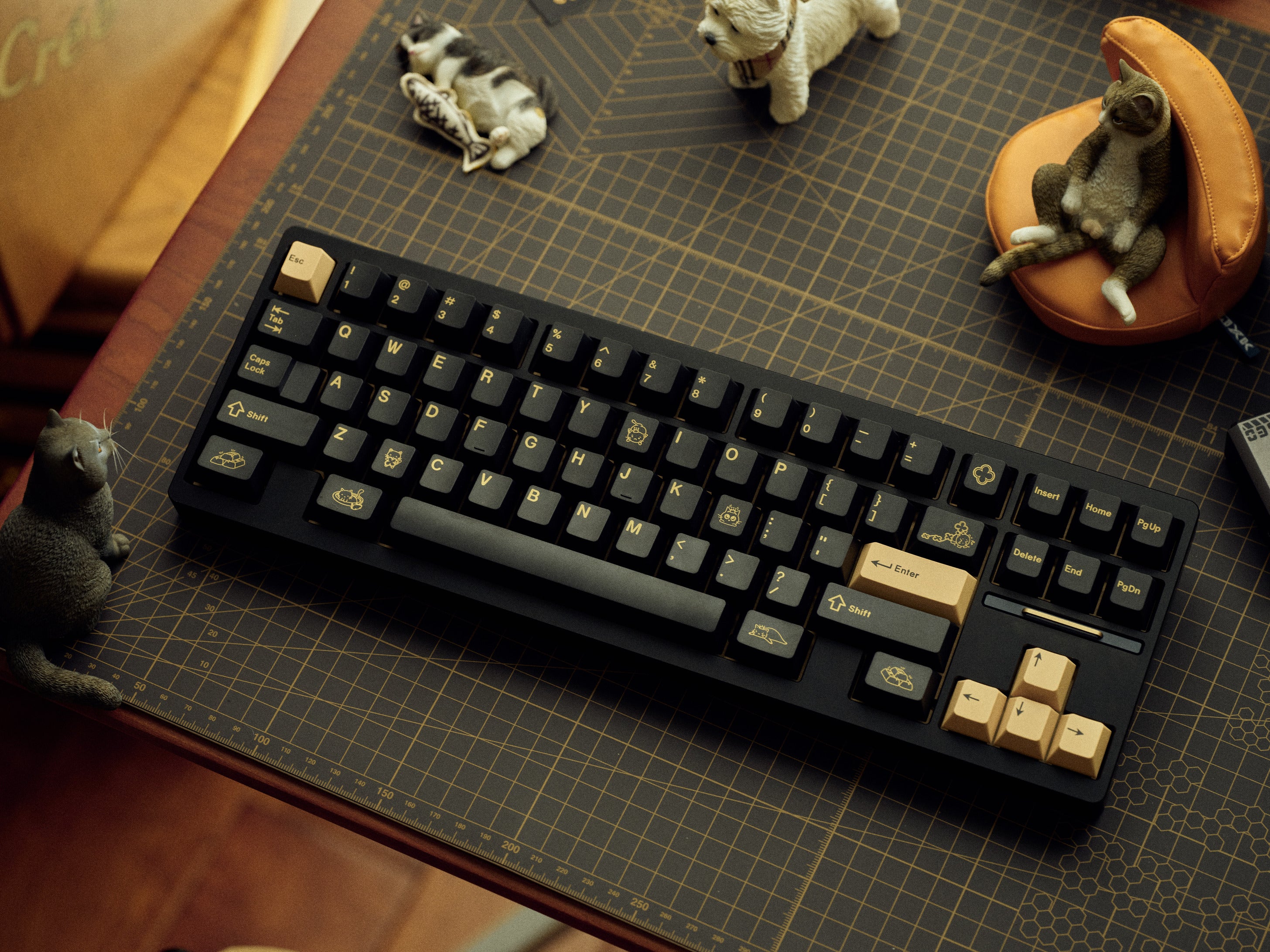 QQ Onyx Keycaps